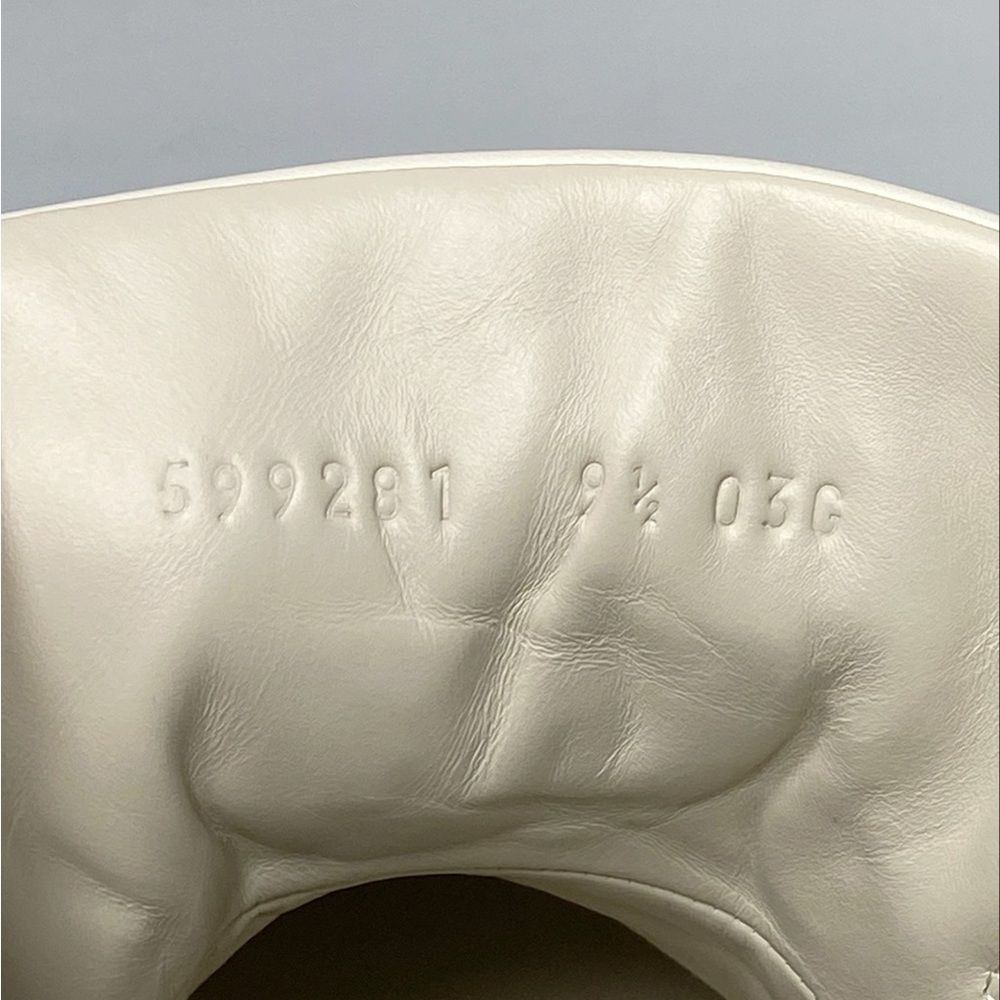 GUCCI Calfskin Ace Gucci Band Mens High Top Sneakers size 9.5/ US size 10.5 - Picture 9 of 14